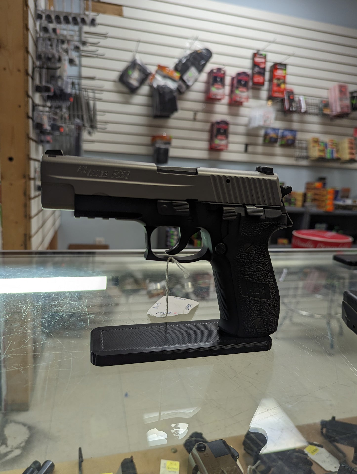 Display Stand for Sig P226 | Handgun Holder Storage Rack