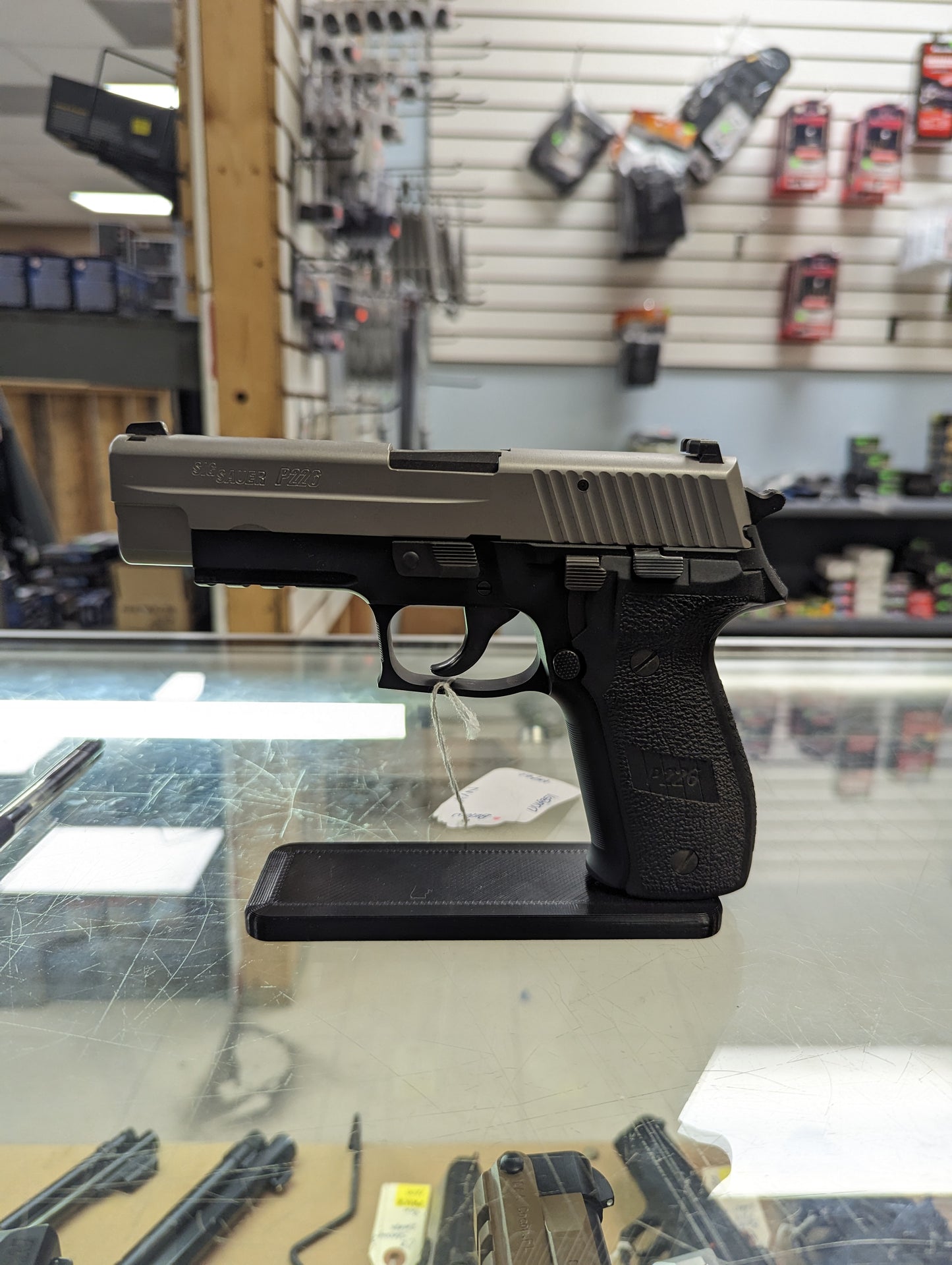 Display Stand for Sig P226 | Handgun Holder Storage Rack