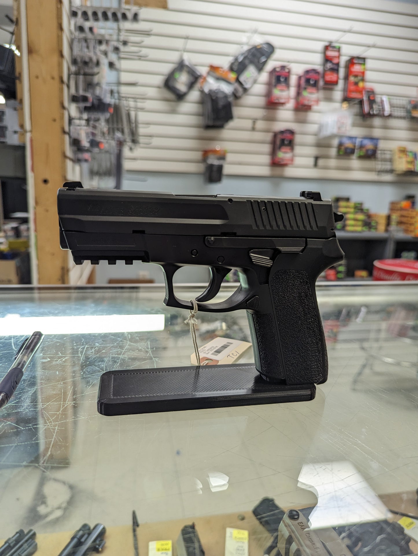 Display Stand for Sig SP2022 | Handgun Holder Storage Rack