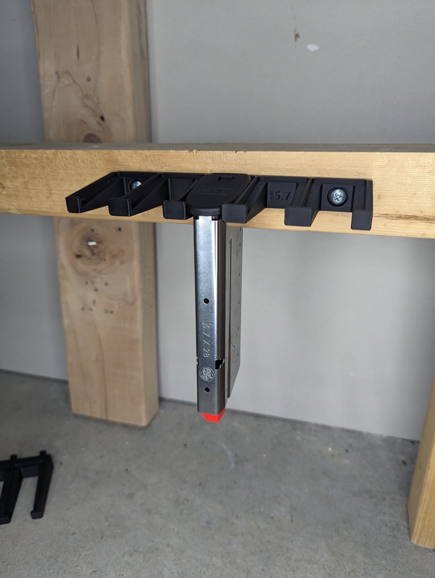 Mount for S&W M&P 5.7 Mags - Wall | Magazine Holder Storage Rack