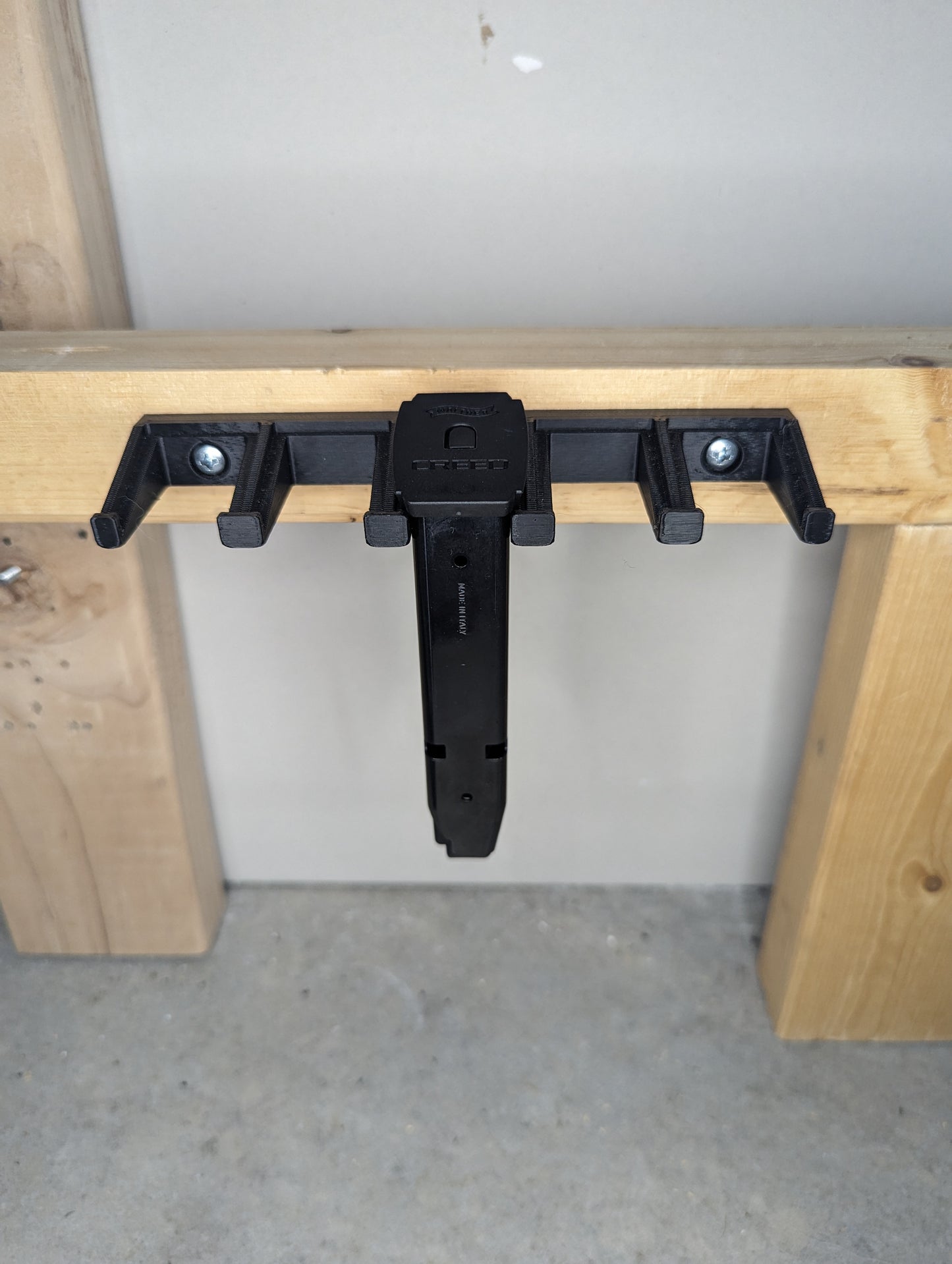 Mount for Walther PPX Mags - Wall | Magazine Holder Storage Rack