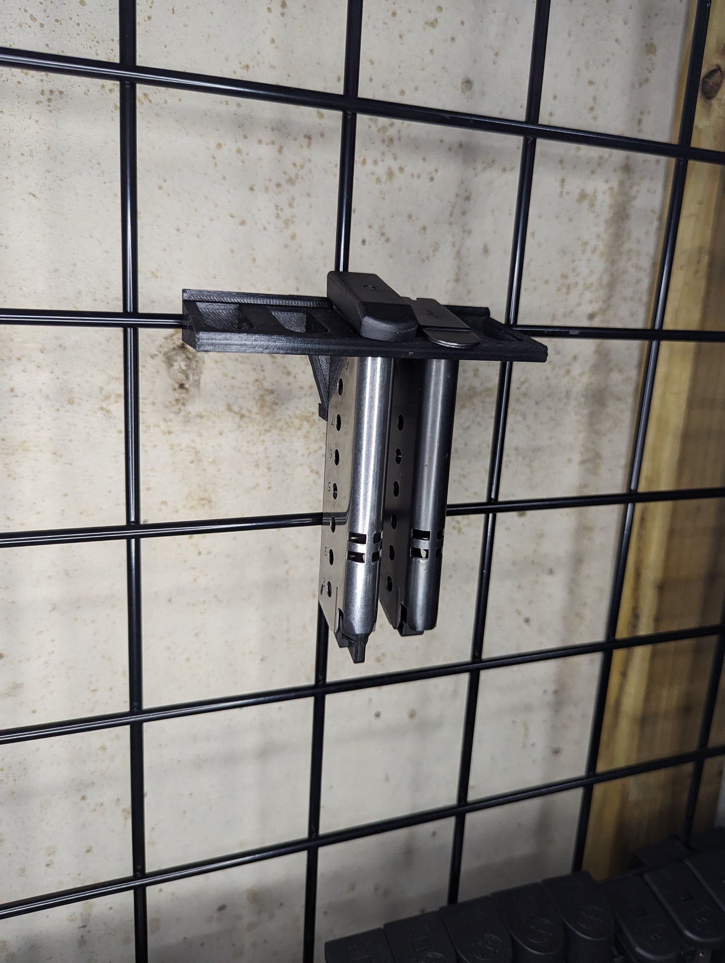 Mount for 1911 22 LR GSG Mags - Gridwall | Magazine Holder Storage Rack