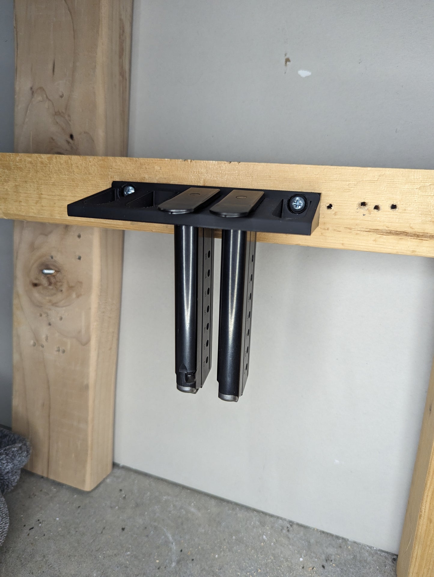 Mount for HK P7 Mags - Wall | Magazine Holder Storage Rack