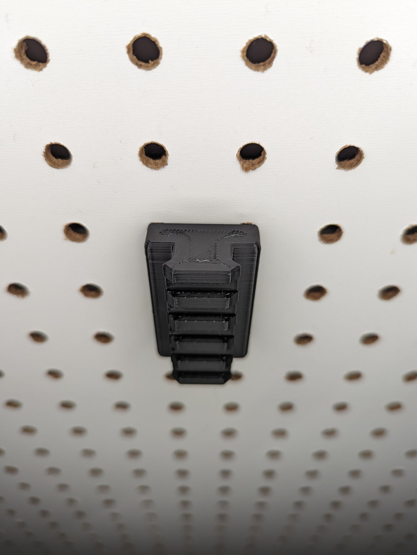 Picatinny Accessory Rail Mount Vertical - Pegboard / IKEA Skadis / Wall Control / Vaultek | Gear Holder Storage Rack