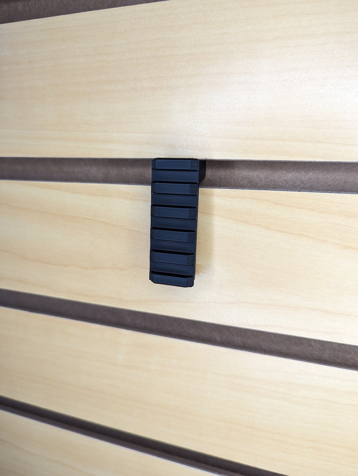 Picatinny Accessory Rail Mount Vertical - Slatwall | Gear Holder Storage Rack