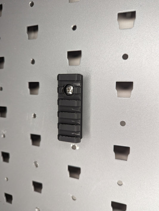 Picatinny Accessory Rail Mount Vertical - GallowTech | Gear Holder Storage Rack