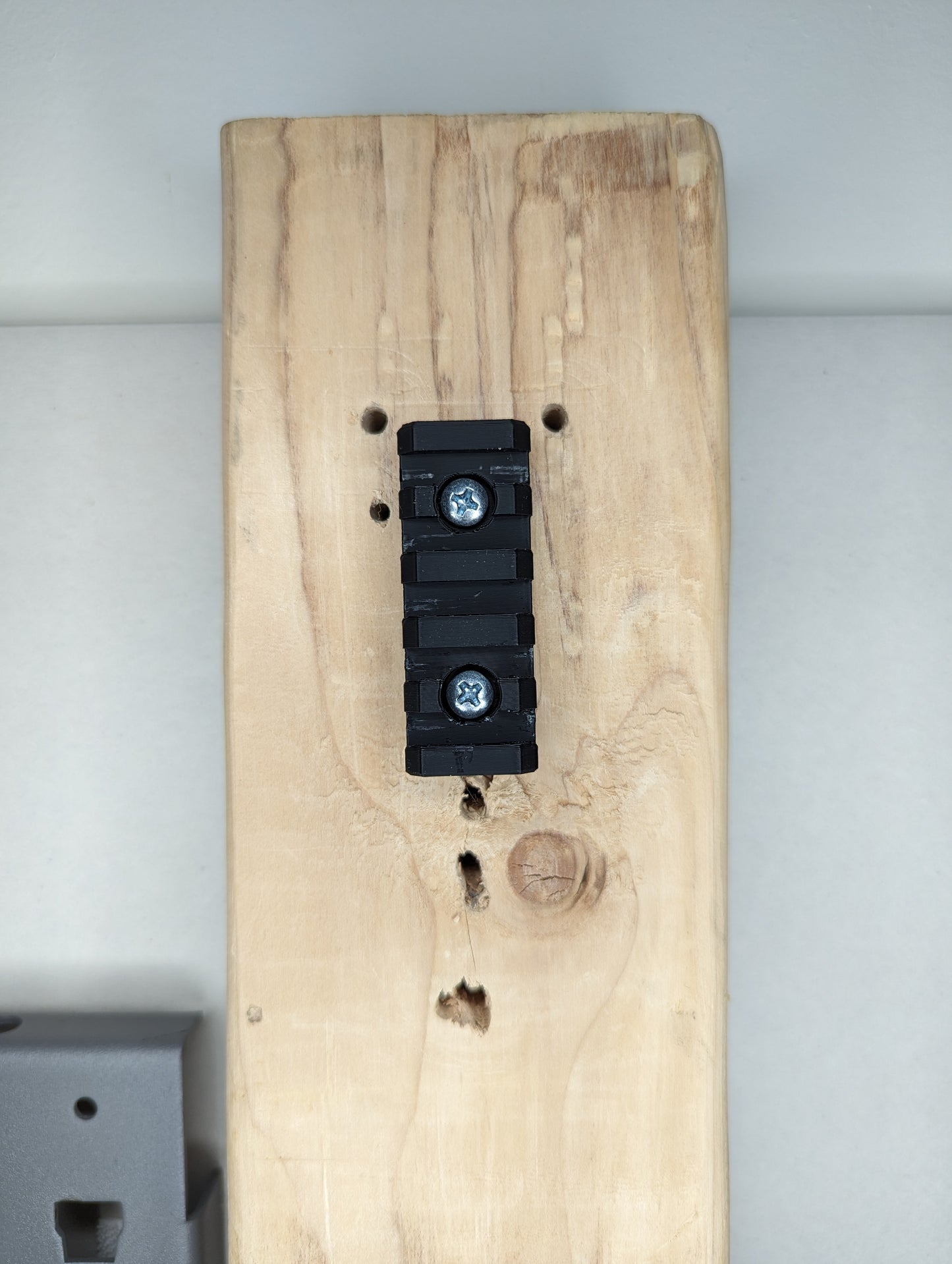 Picatinny Accessory Rail Mount Vertical - Wall | Gear Holder Storage Rack