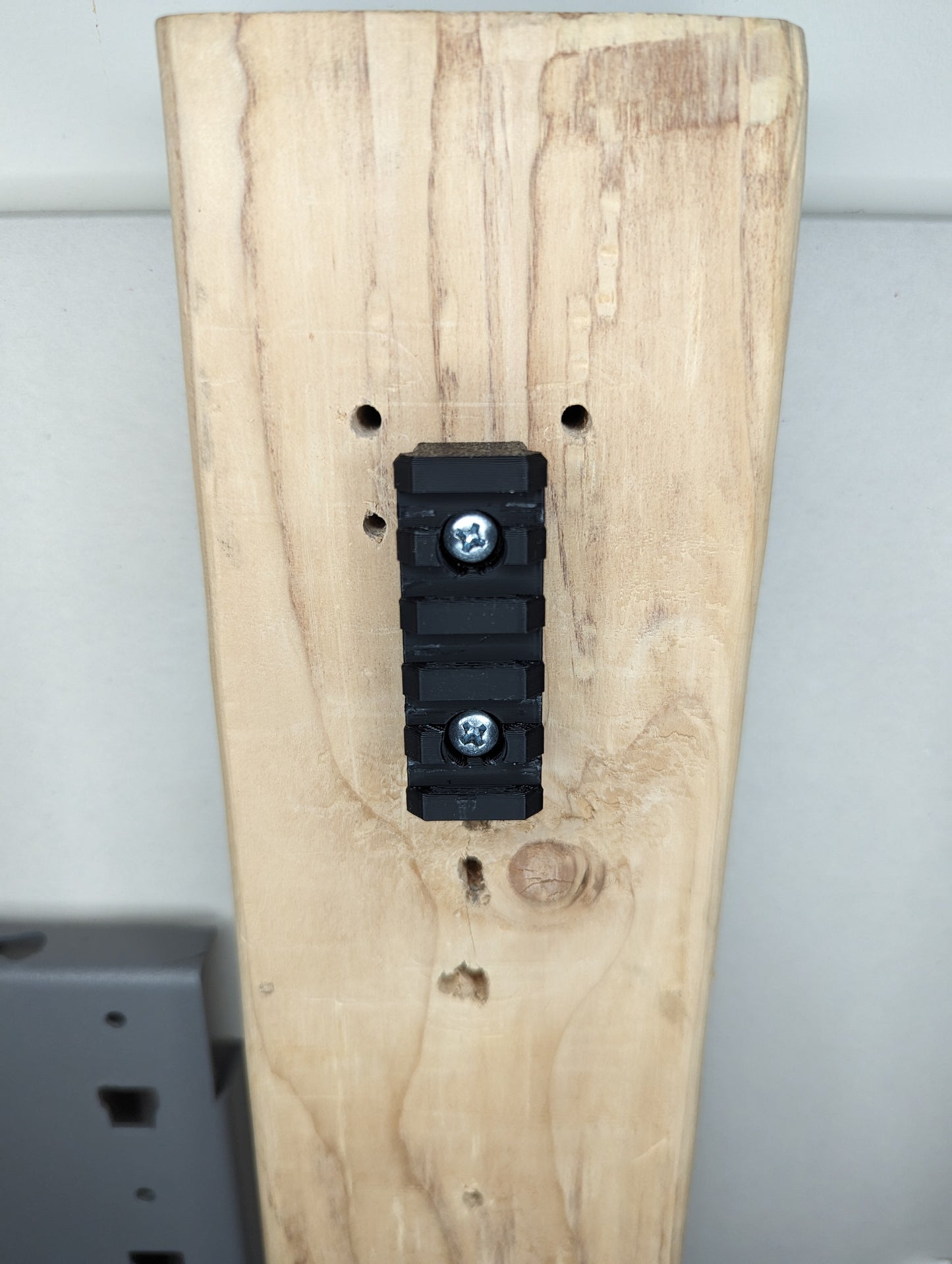 Picatinny Accessory Rail Mount Vertical - Wall | Gear Holder Storage Rack