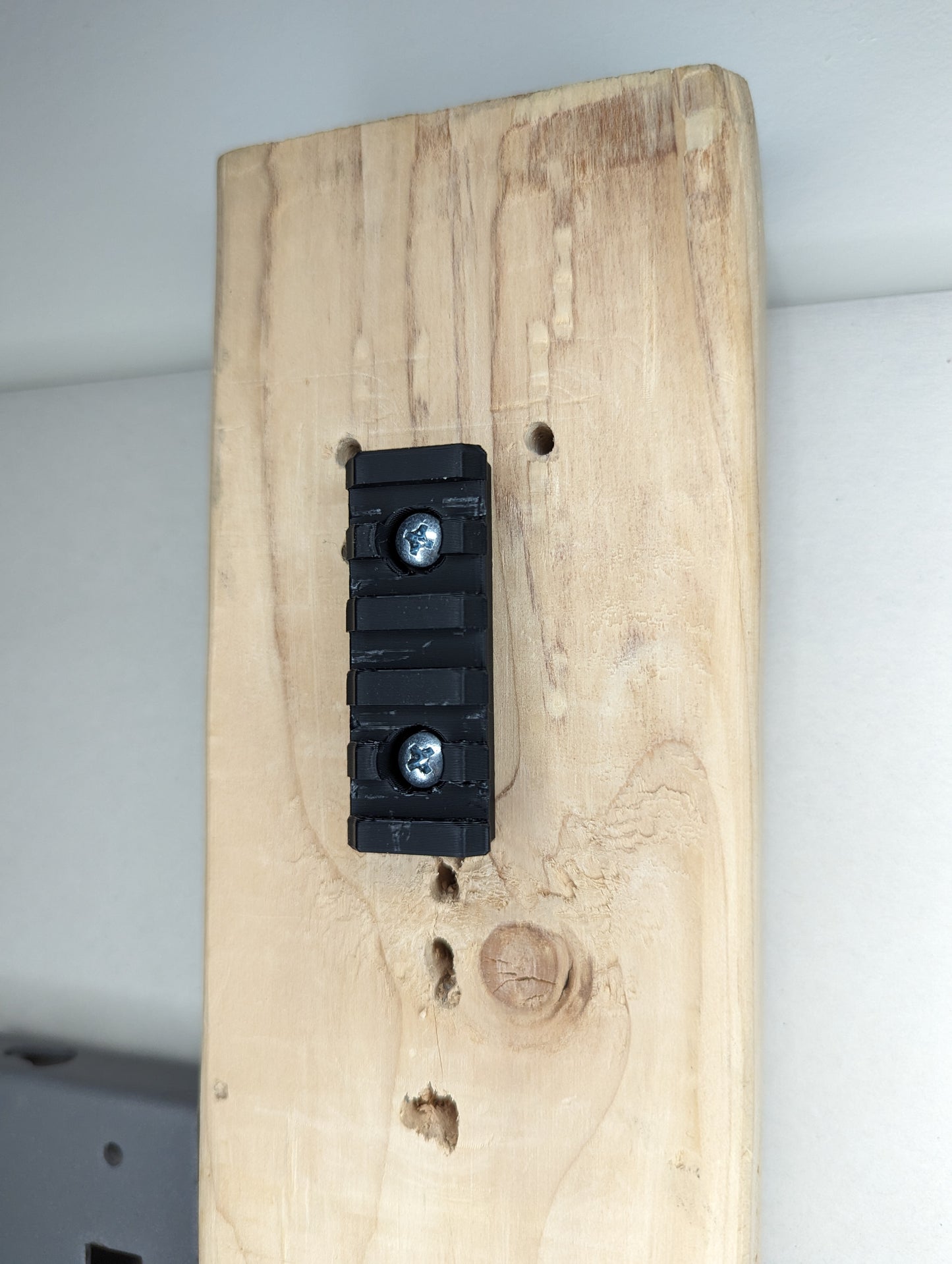 Picatinny Accessory Rail Mount Vertical - Wall | Gear Holder Storage Rack