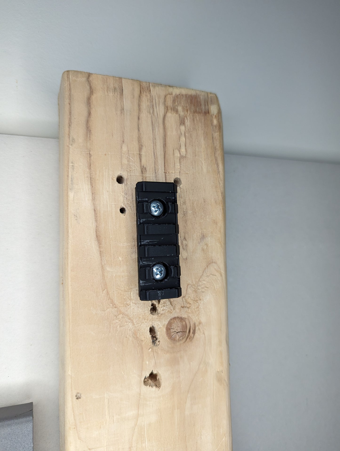 Picatinny Accessory Rail Mount Vertical - Wall | Gear Holder Storage Rack