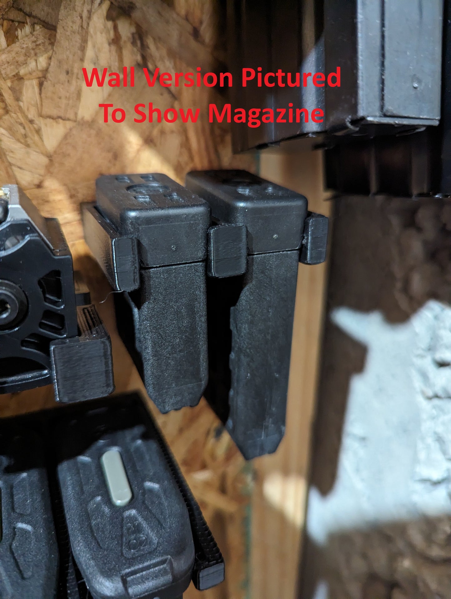 Mount for Bergara BMR 22 Mags - Slatwall | Magazine Holder Storage Rack