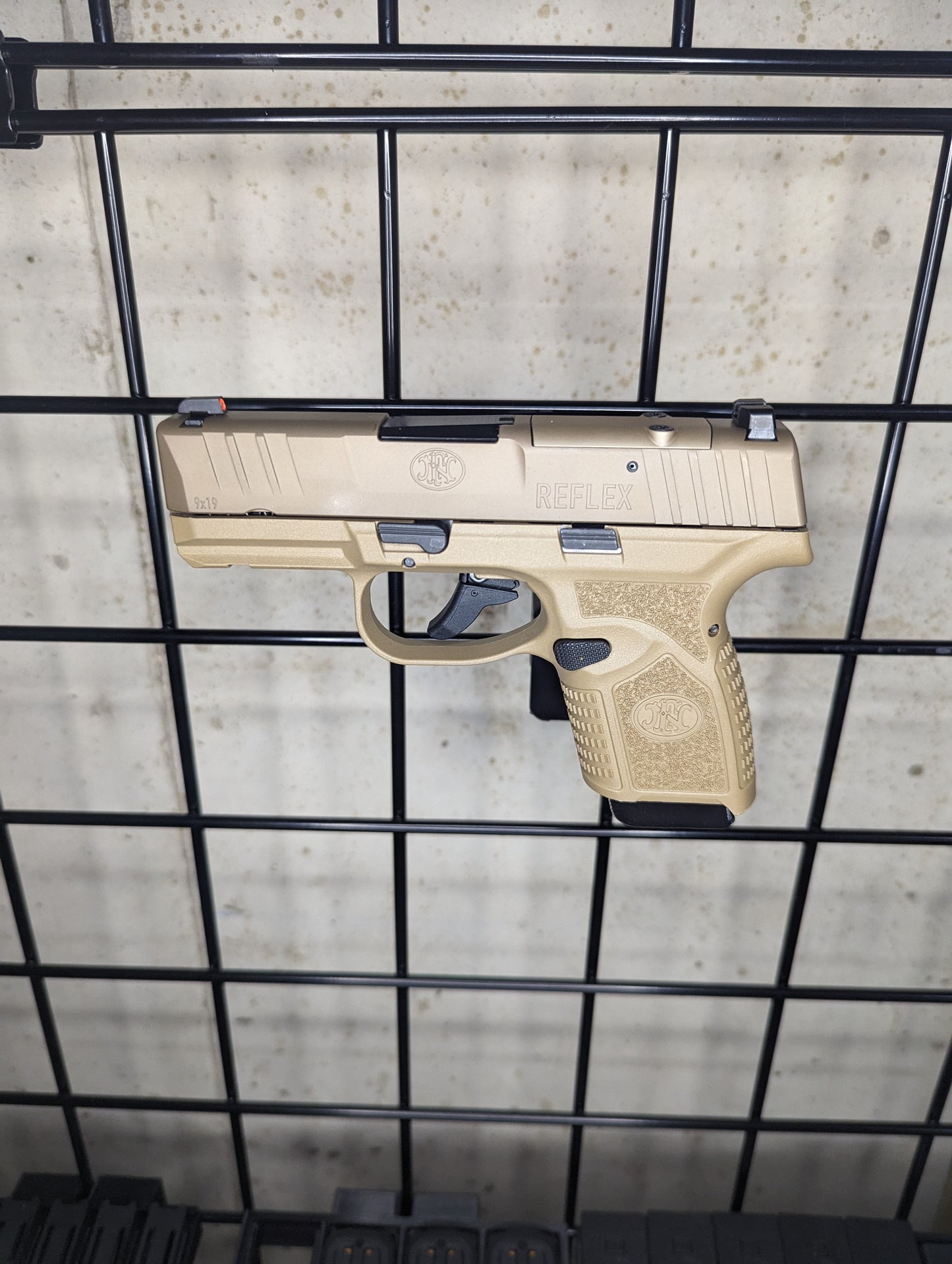 Magwell Mount for FN Reflex - Gridwall | Handgun Holder Storage Rack