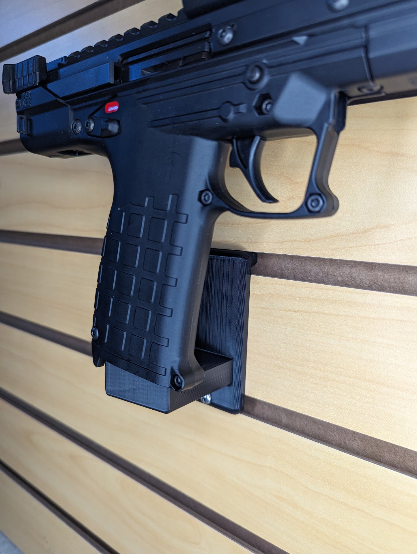 Magwell Mount for Keltec CP33 / CP30 / PMR30 - Slatwall | Handgun Holder Storage Rack