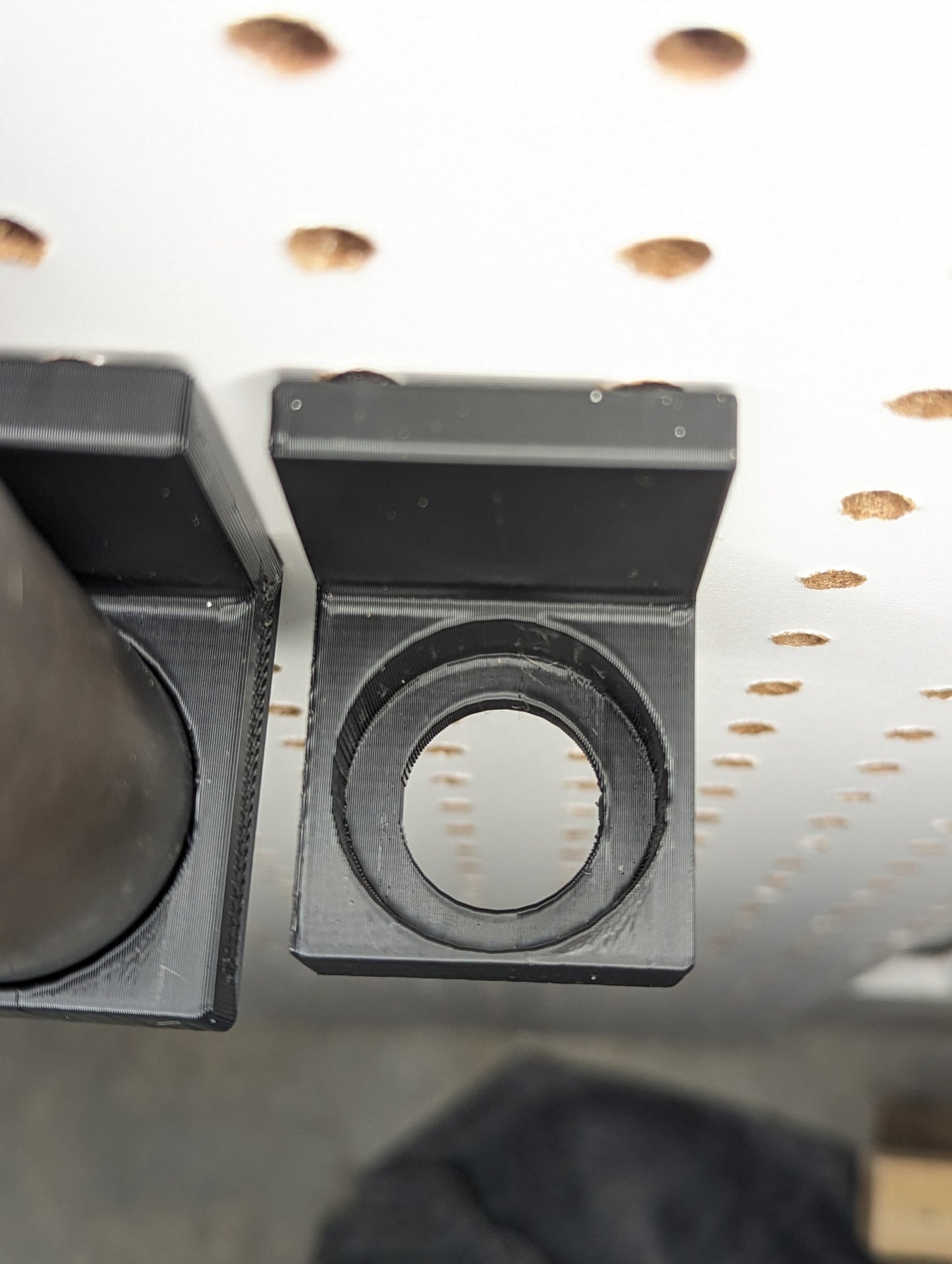 Silencer / Suppressor Display Mount Vertical - Pegboard / IKEA Skadis / Wall Control / Vaultek | Gear Holder Storage Rack