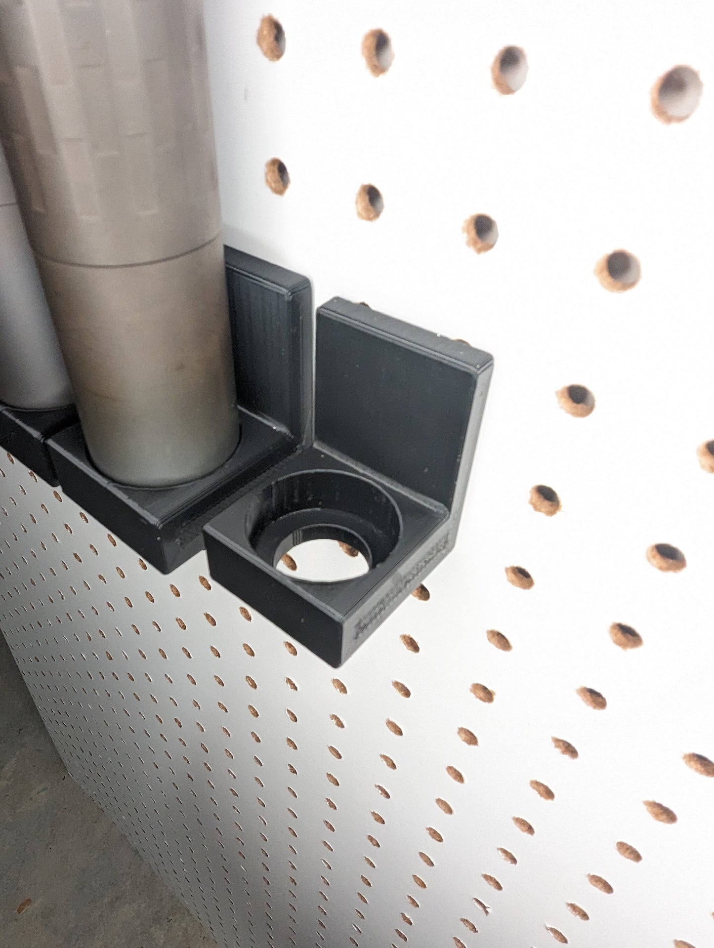 Silencer / Suppressor Display Mount Vertical - Pegboard / IKEA Skadis / Wall Control / Vaultek | Gear Holder Storage Rack