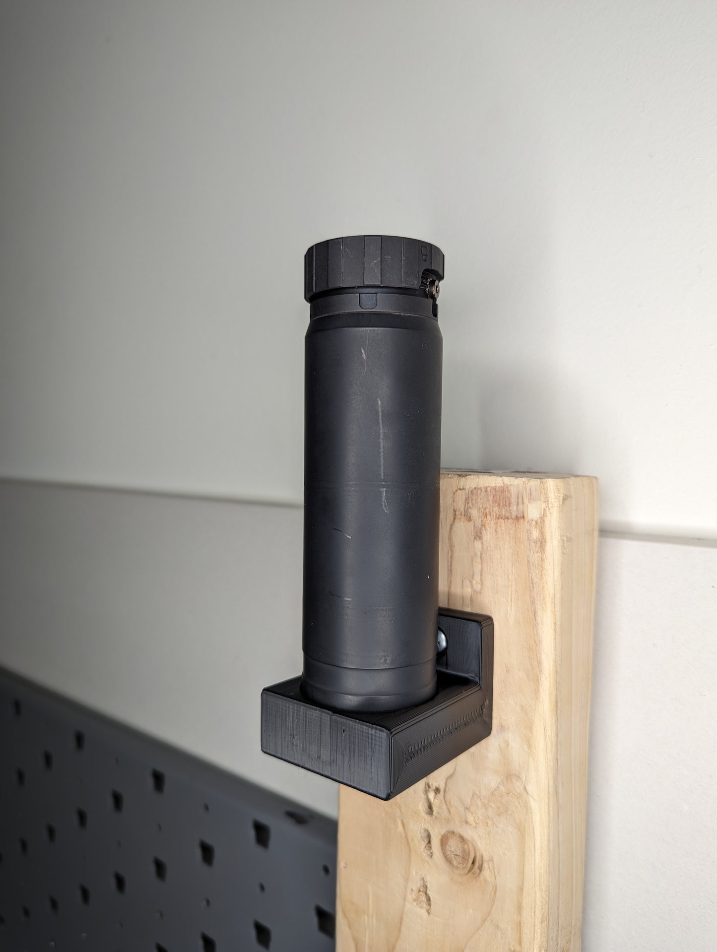 Silencer / Suppressor Display Mount Vertical - Wall | Gear Holder Storage Rack