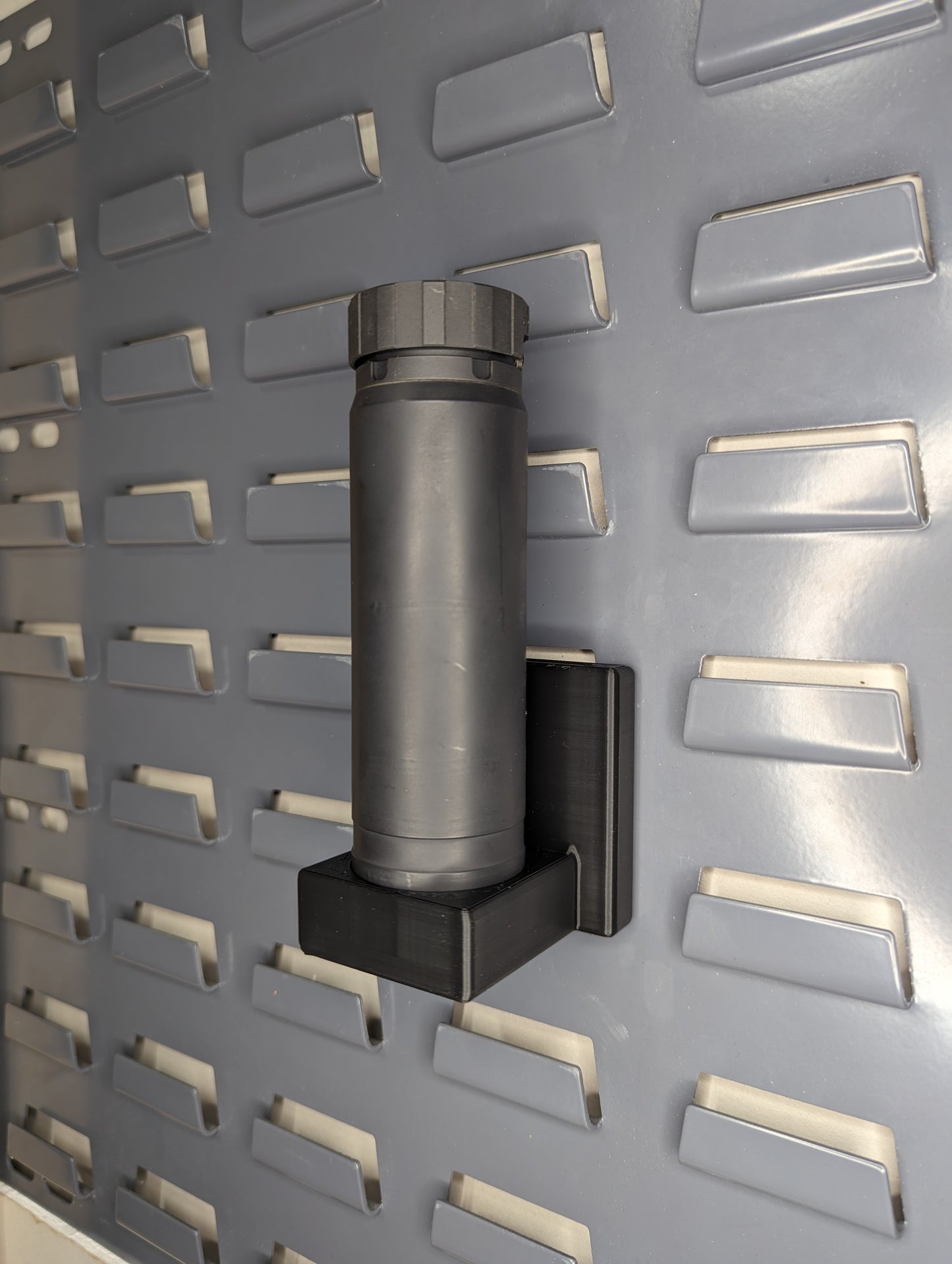 Silencer / Suppressor Display Mount Vertical - SecureIt / Akro-Mils | Gear Holder Storage Rack