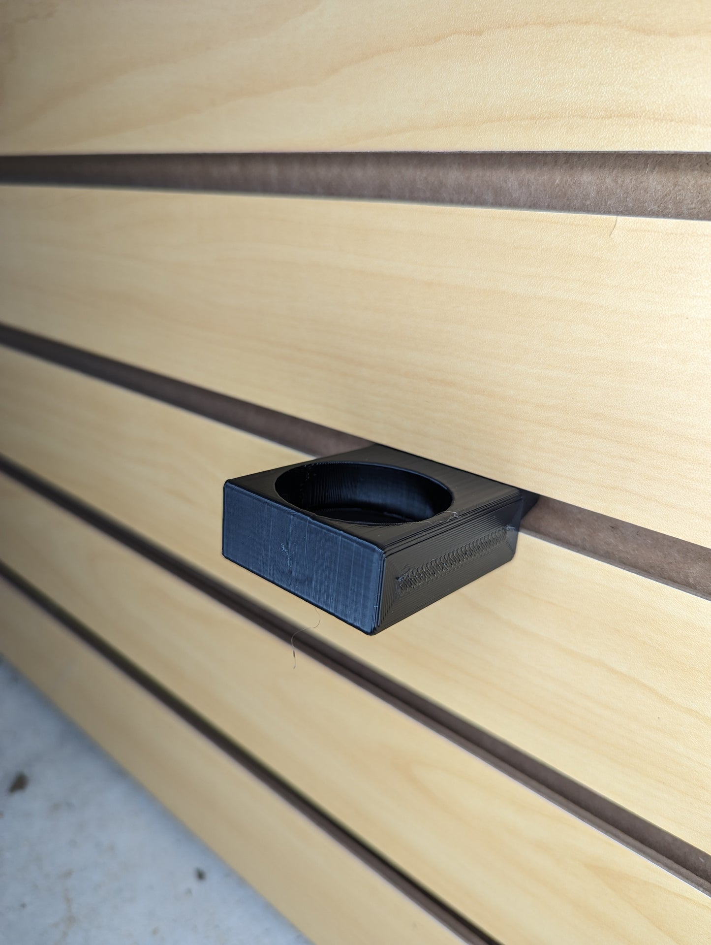 Silencer / Suppressor Display Mount Vertical - Slatwall | Gear Holder Storage Rack