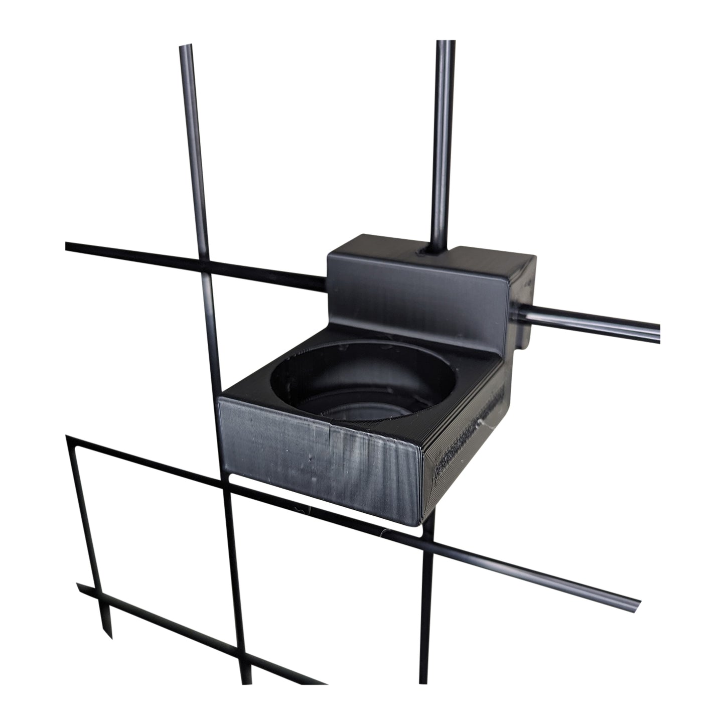 Silencer / Suppressor Display Mount Vertical - Gridwall | Gear Holder Storage Rack