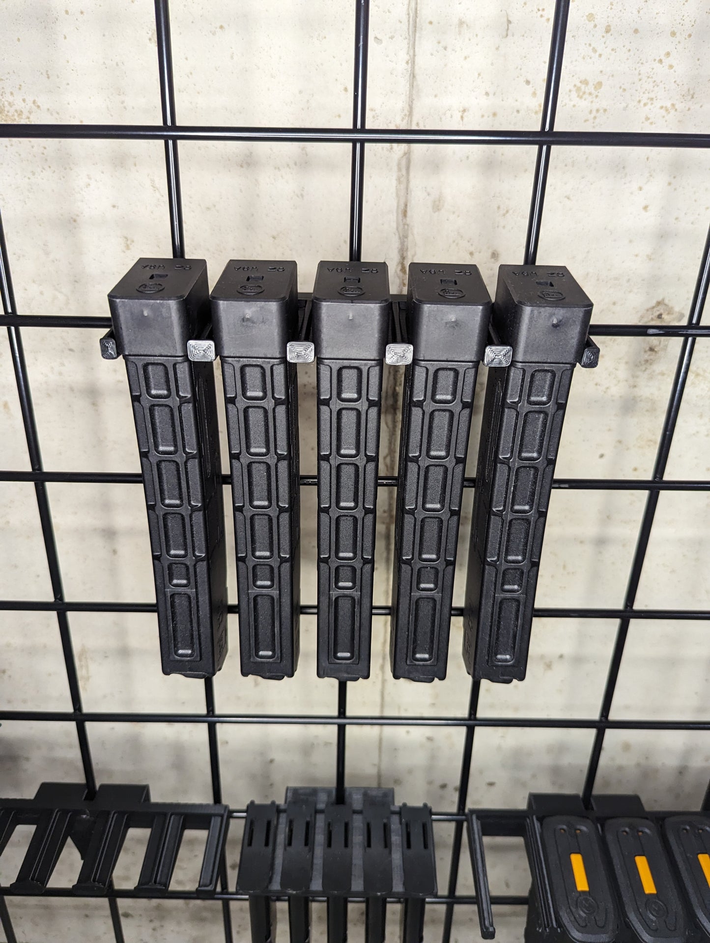 Mount for CZ Scorpion EVO Mags - Gridwall | Magazine Holder Storage Rack