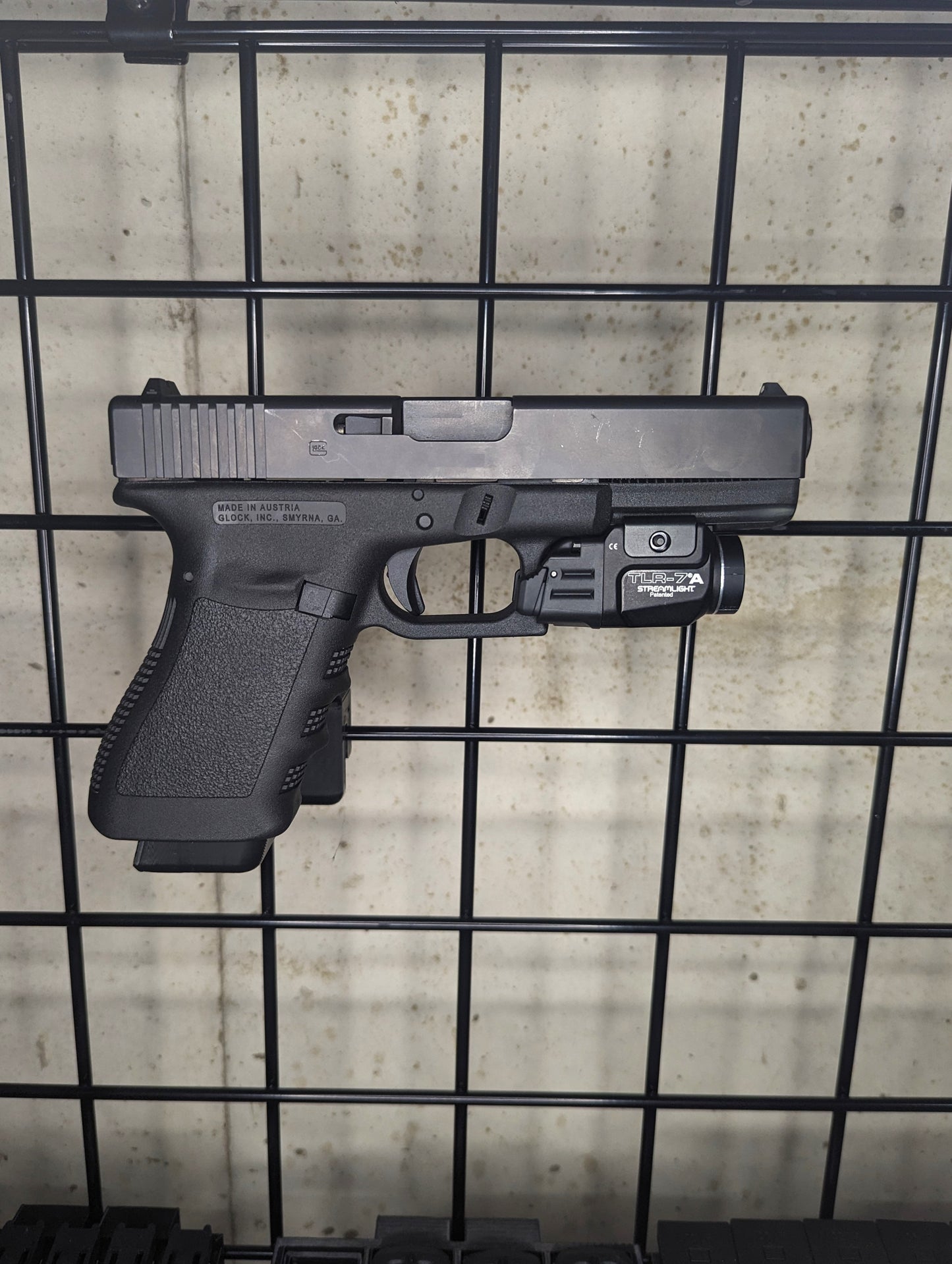 Magwell Mount for Glock .45/10mm - Gridwall | Handgun Holder Storage Rack