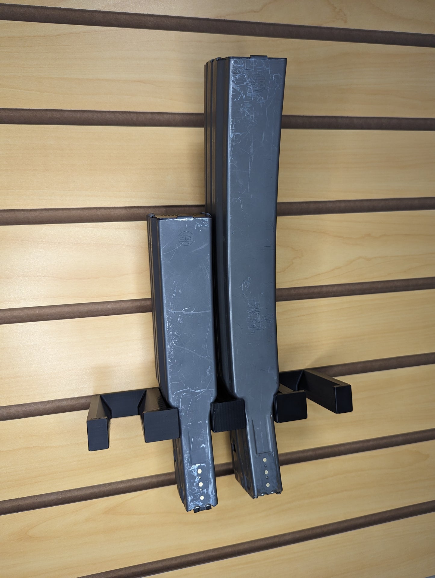 Mount for AR 15 223 / 556 Surefire 60 / 100 Mags - Slatwall | Magazine Holder Storage Rack