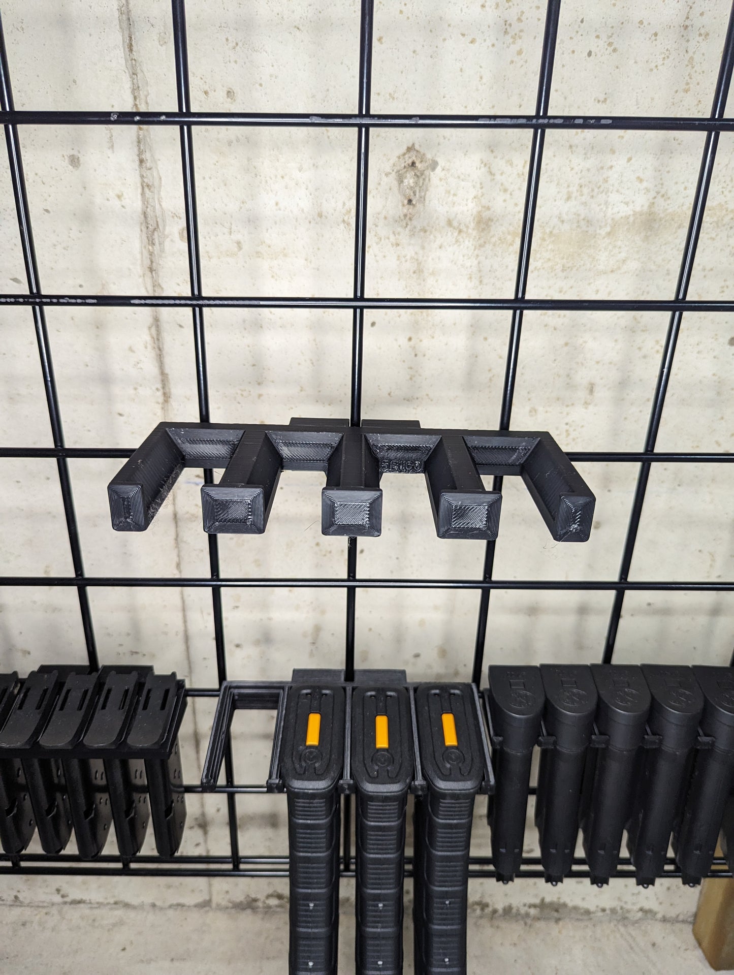 Mount for AR 15 223 / 556 Surefire 60 / 100 Mags - Gridwall | Magazine Holder Storage Rack