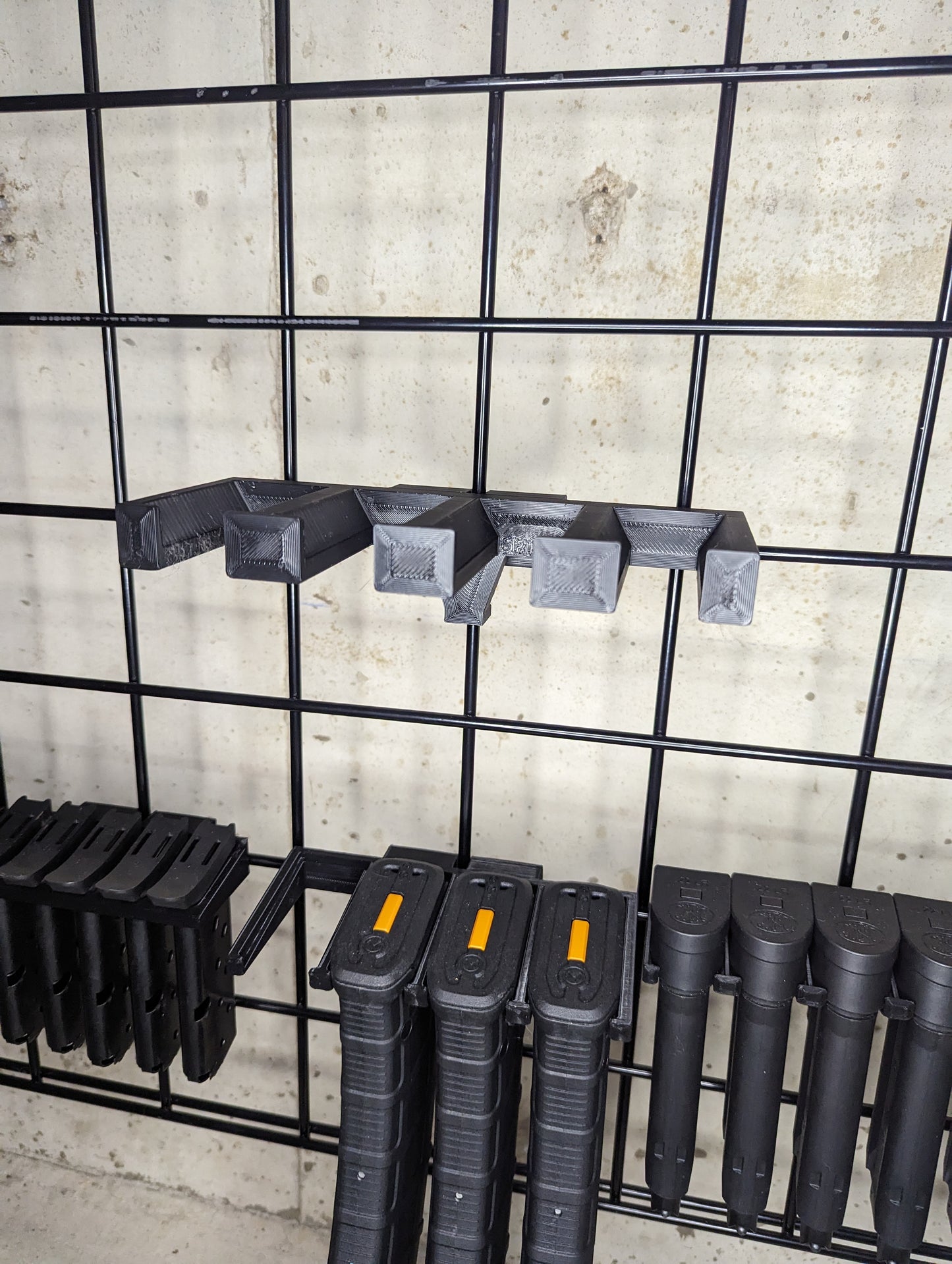 Mount for AR 15 223 / 556 Surefire 60 / 100 Mags - Gridwall | Magazine Holder Storage Rack