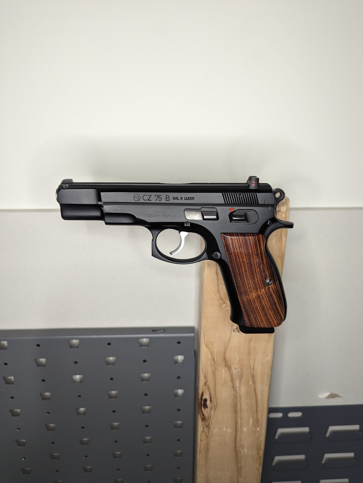 Magwell Mount for CZ 75/85/P01/P09/P10/PCR/SP01/Shadow/Kadet and Jericho - Wall | Handgun Holder Storage Rack