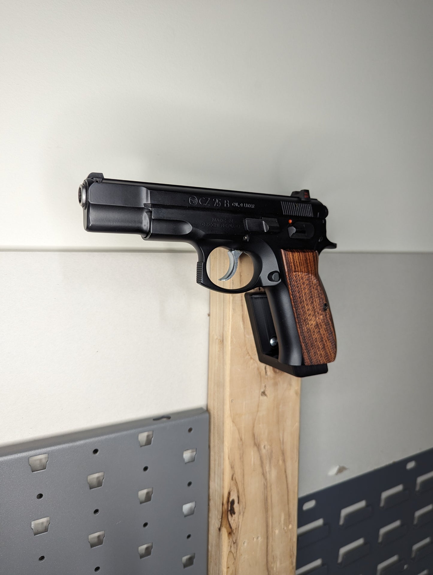 Magwell Mount for CZ 75/85/P01/P09/P10/PCR/SP01/Shadow/Kadet and Jericho - Wall | Handgun Holder Storage Rack