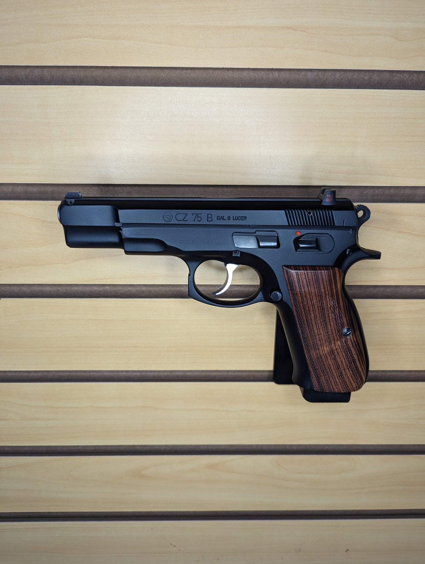 Magwell Mount for CZ 75/85/P01/P09/P10/PCR/SP01/Shadow/Kadet and Jericho - Slatwall | Handgun Holder Storage Rack