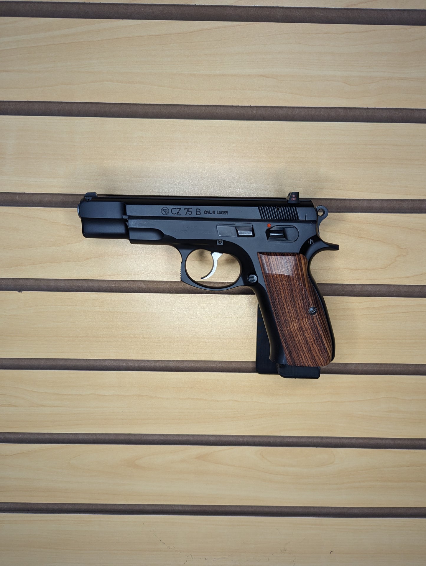 Magwell Mount for CZ 75/85/P01/P09/P10/PCR/SP01/Shadow/Kadet and Jericho - Slatwall | Handgun Holder Storage Rack