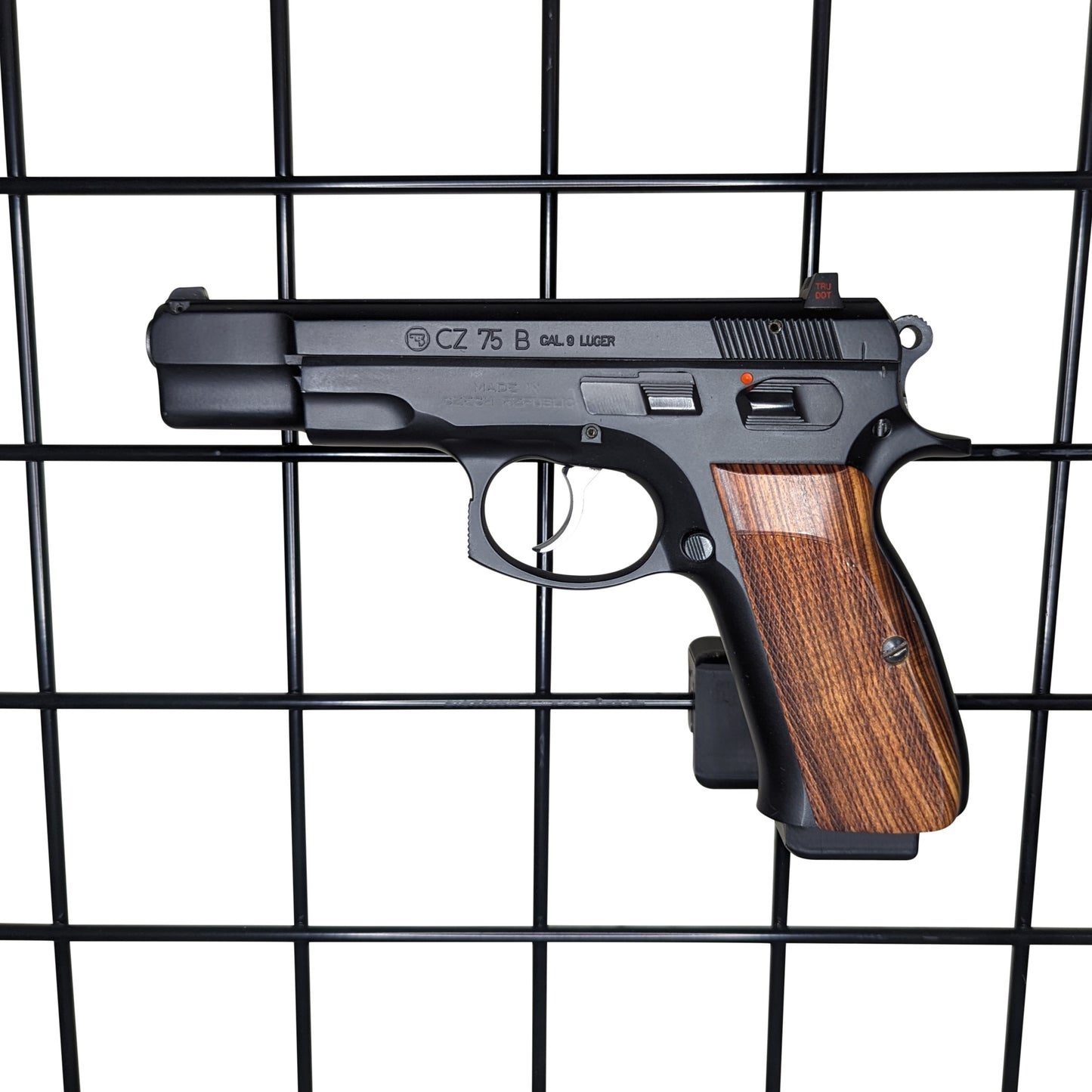 Magwell Mount for CZ 75/85/P01/P09/P10/PCR/SP01/Shadow/Kadet and Jericho - Gridwall | Handgun Holder Storage Rack