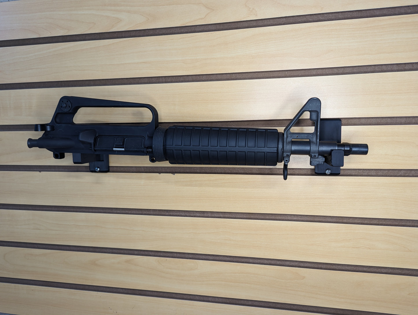 AR 15 Upper Receiver Mount - Slatwall | Rifle Holder Storage Rack