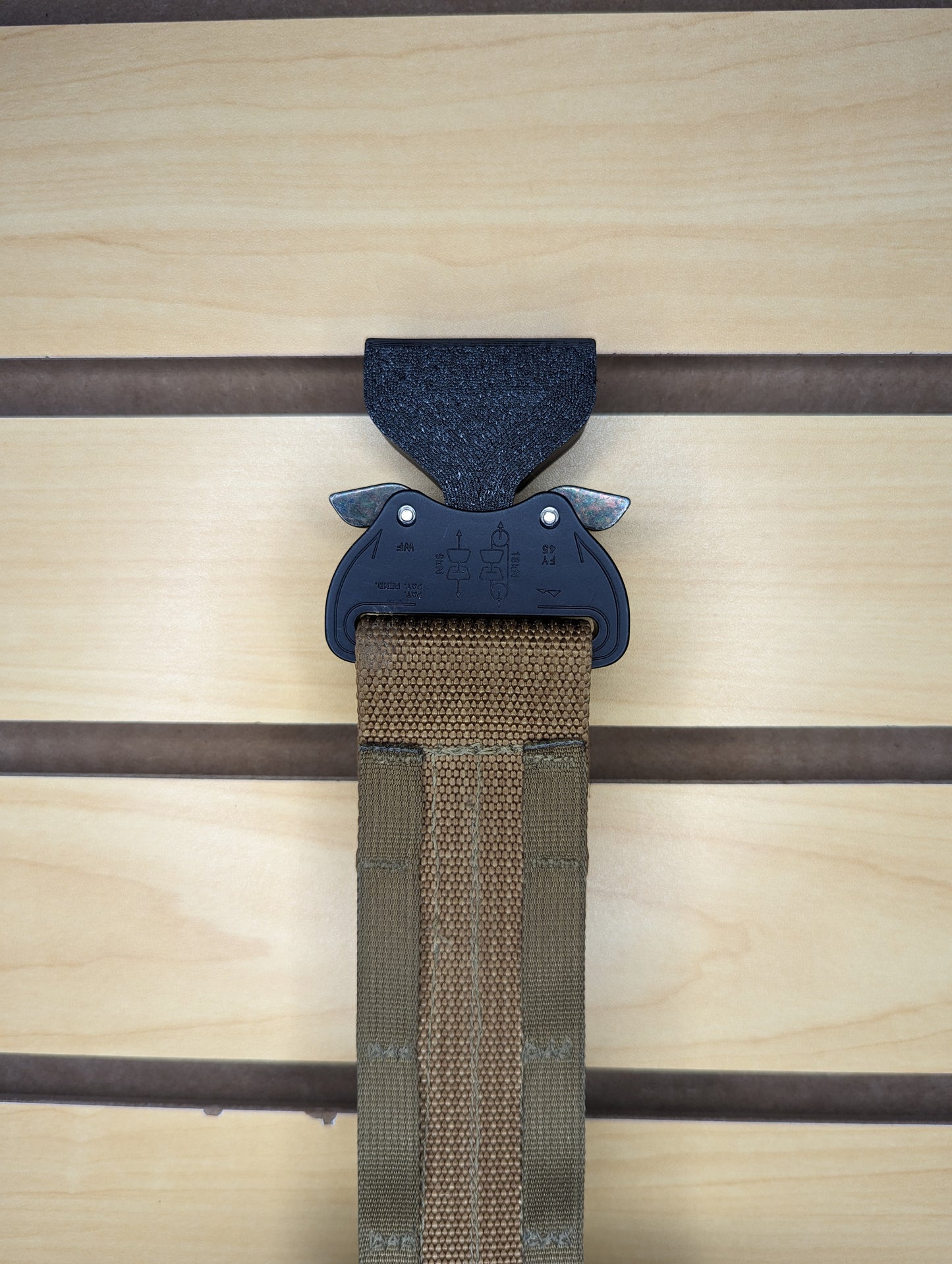 Cobra Buckle Belt Mount - Slatwall | Gear Holder Storage Rack