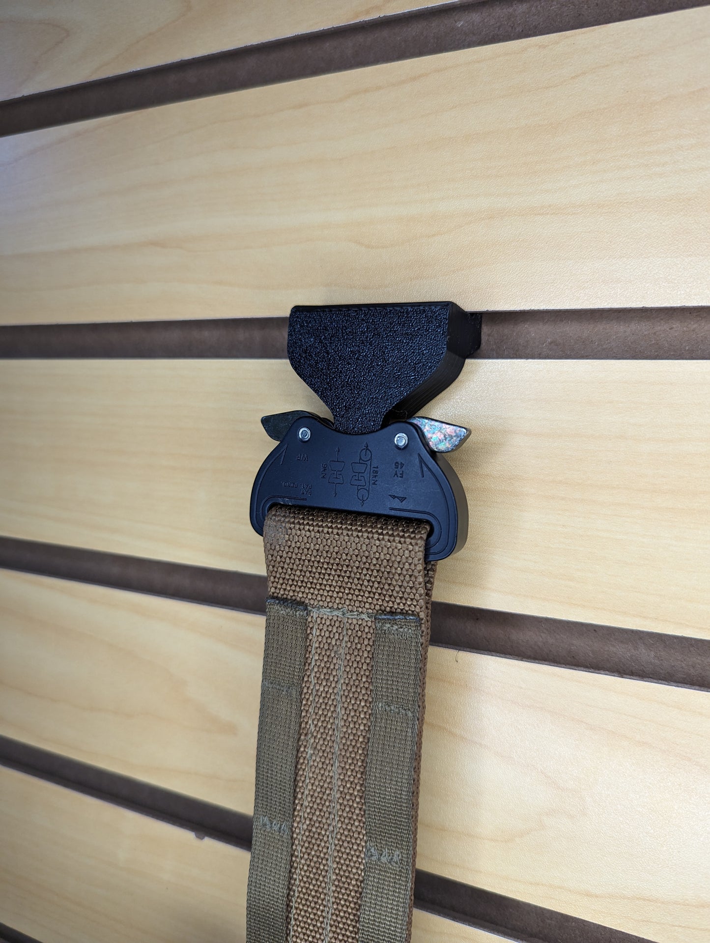 Cobra Buckle Belt Mount - Slatwall | Gear Holder Storage Rack