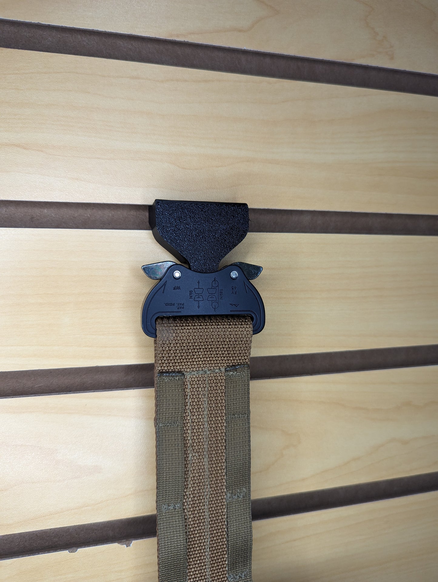 Cobra Buckle Belt Mount - Slatwall | Gear Holder Storage Rack