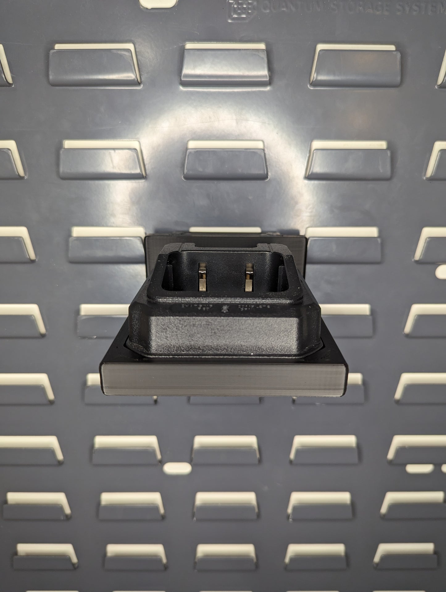 Mount for Baofeng UV-9R Charger - SecureIt / Akro-Mils | Gear Holder Storage Rack