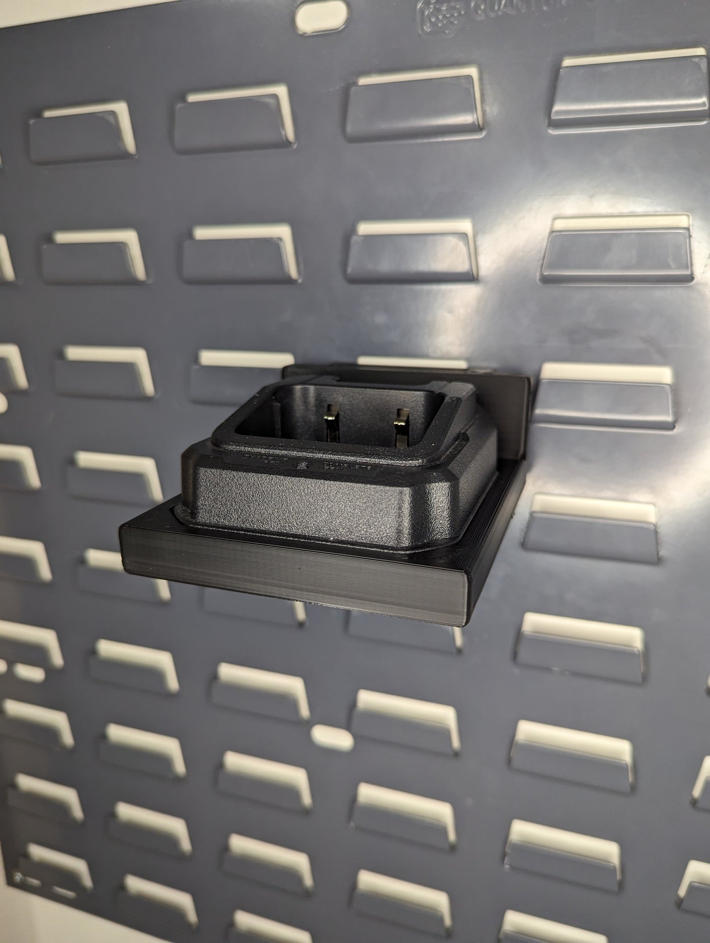 Mount for Baofeng UV-9R Charger - SecureIt / Akro-Mils | Gear Holder Storage Rack