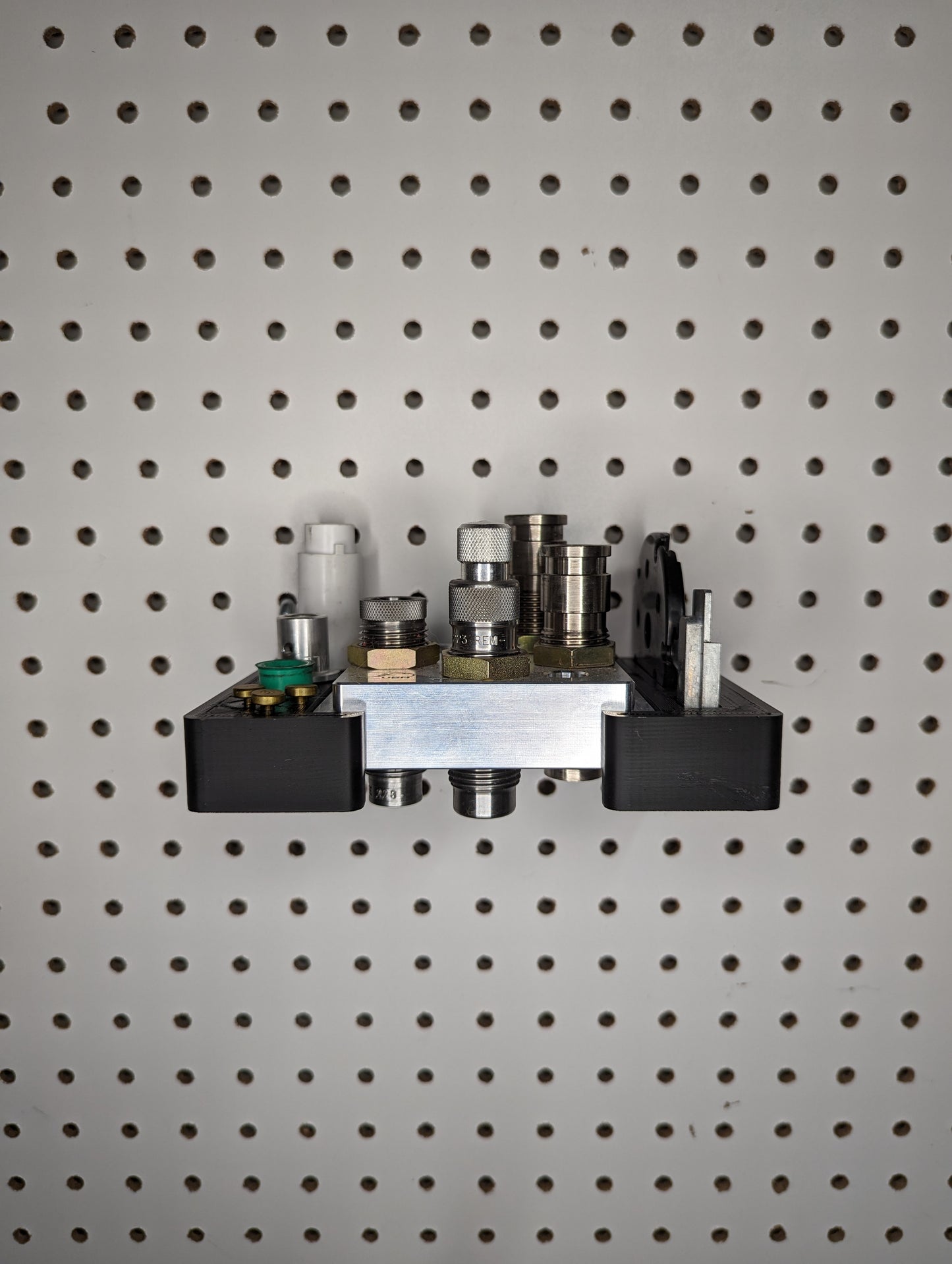 Dillon XL 650 / 750 Toolhead Mount - Pegboard / IKEA Skadis / Wall Control / Vaultek | Reloading Holder Storage Rack