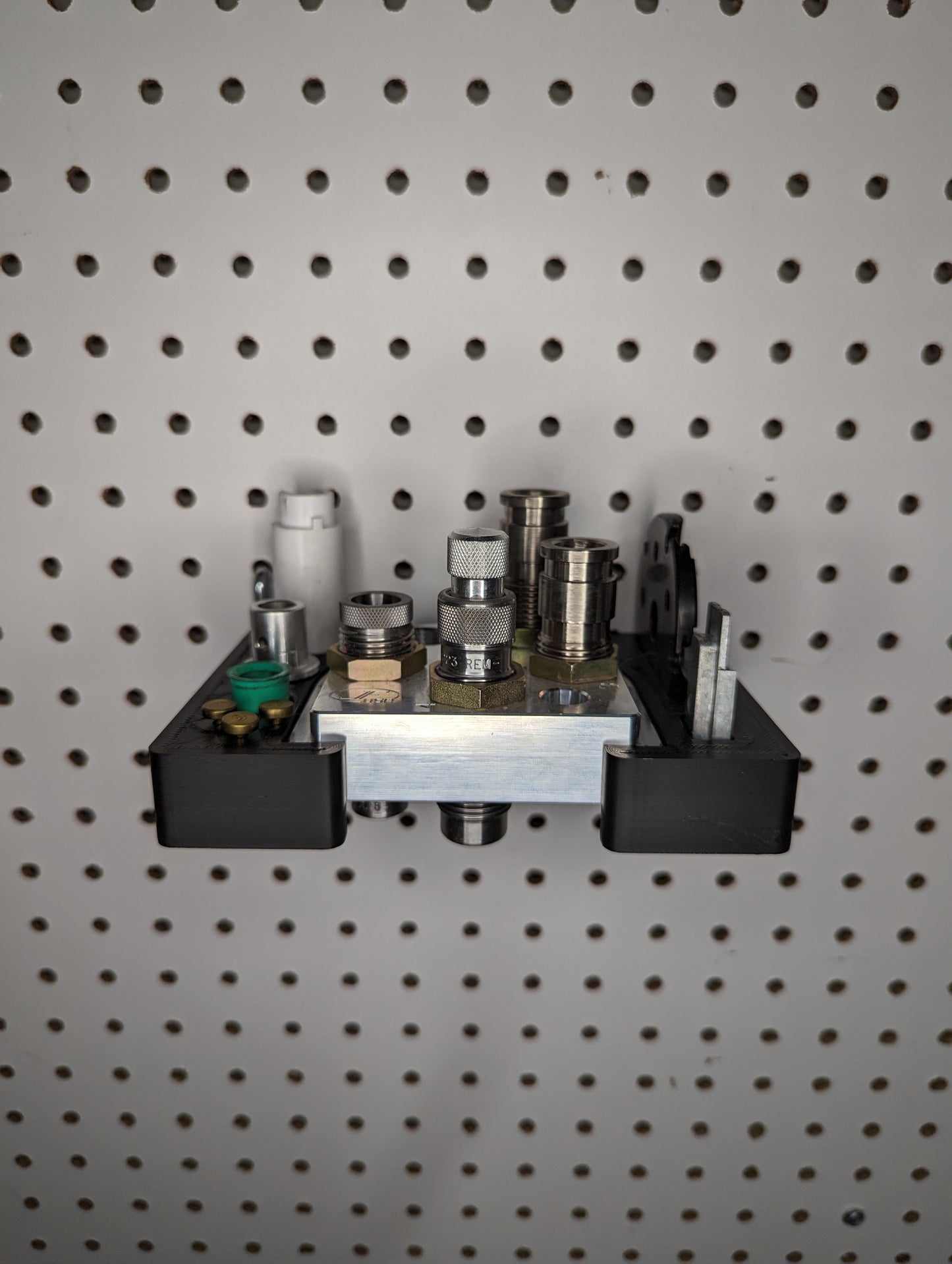 Dillon XL 650 / 750 Toolhead Mount - Pegboard / IKEA Skadis / Wall Control / Vaultek | Reloading Holder Storage Rack