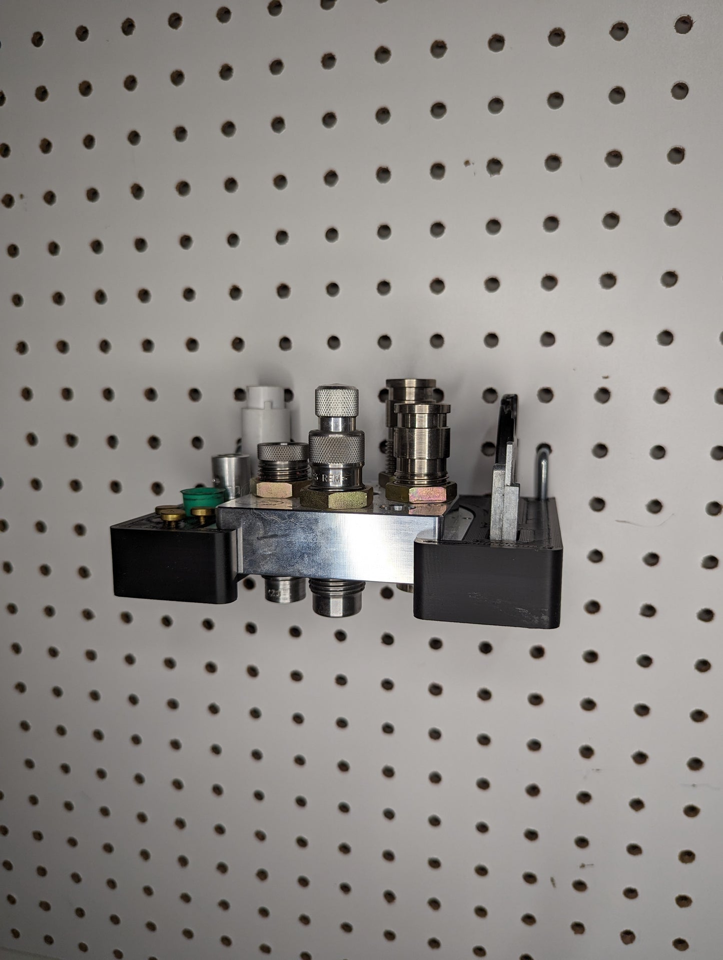 Dillon XL 650 / 750 Toolhead Mount - Pegboard / IKEA Skadis / Wall Control / Vaultek | Reloading Holder Storage Rack