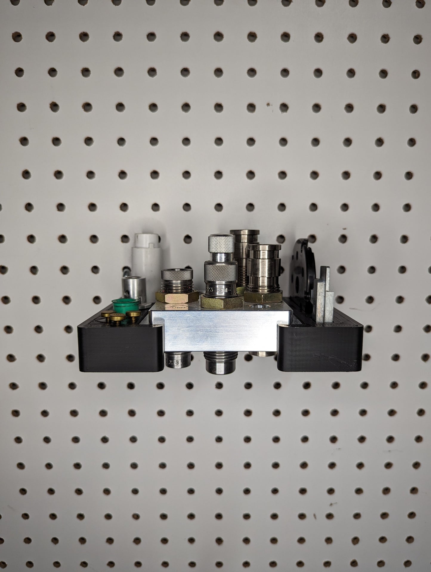 Dillon XL 650 / 750 Toolhead Mount - Pegboard / IKEA Skadis / Wall Control / Vaultek | Reloading Holder Storage Rack