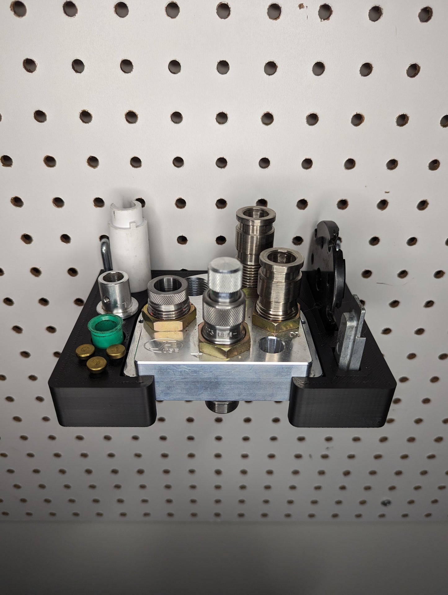 Dillon XL 650 / 750 Toolhead Mount - Pegboard / IKEA Skadis / Wall Control / Vaultek | Reloading Holder Storage Rack