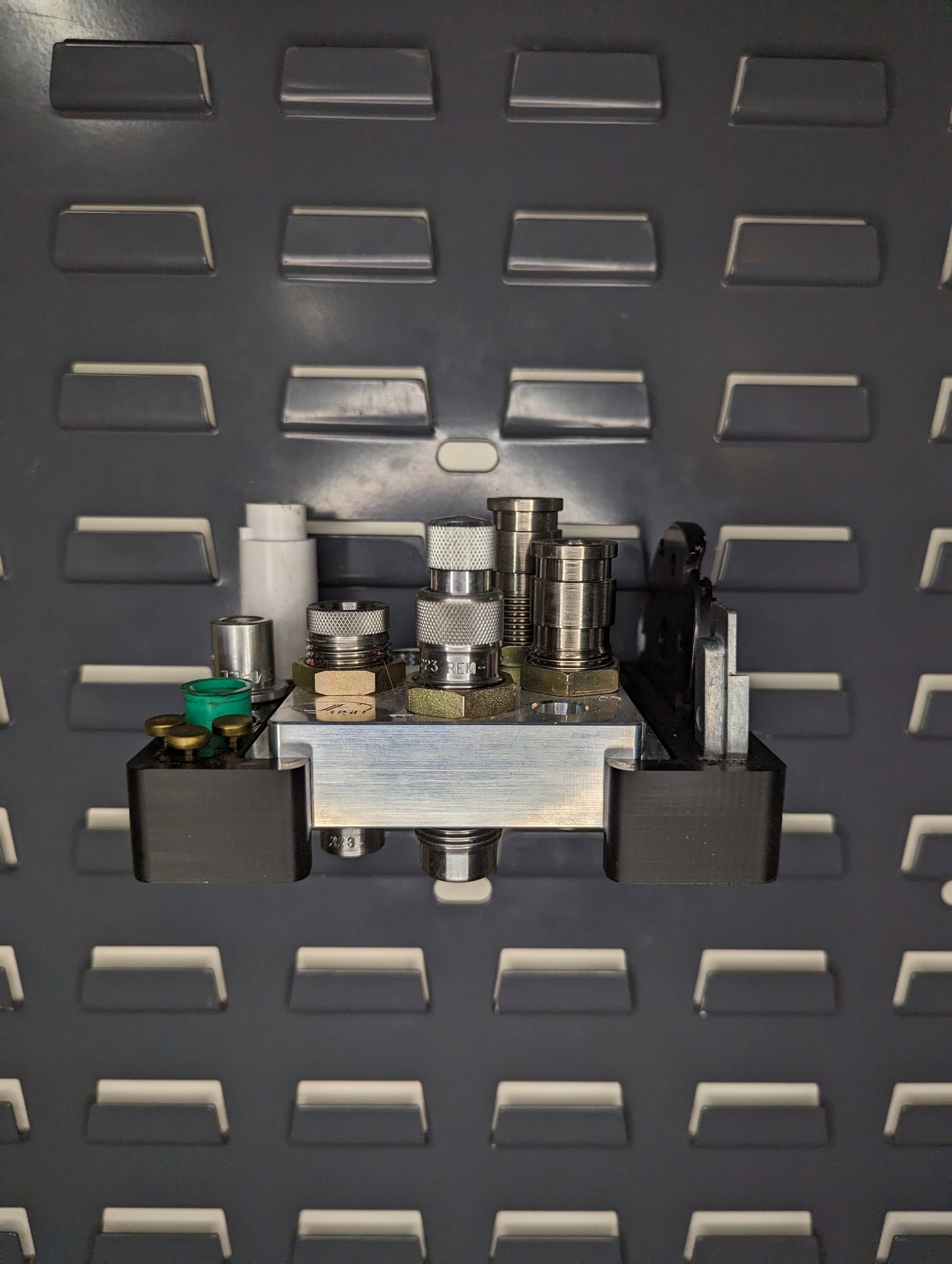 Dillon XL 650 / 750 Toolhead Mount - SecureIt / Akro-Mils | Reloading Holder Storage Rack