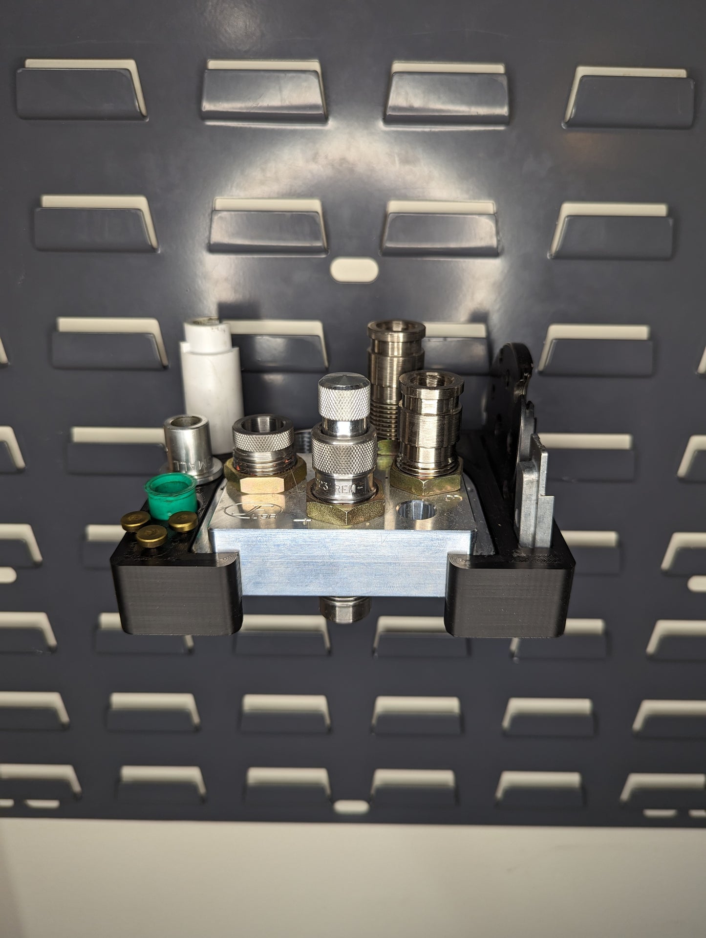 Dillon XL 650 / 750 Toolhead Mount - SecureIt / Akro-Mils | Reloading Holder Storage Rack