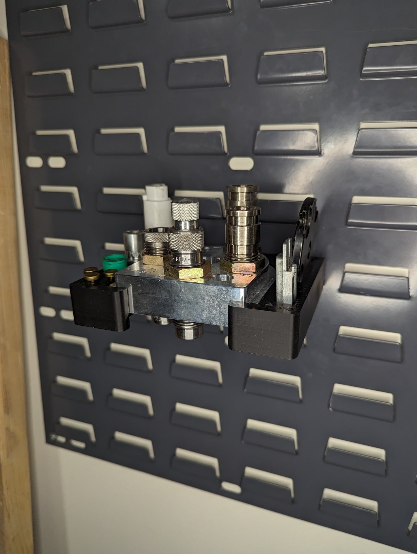 Dillon XL 650 / 750 Toolhead Mount - SecureIt / Akro-Mils | Reloading Holder Storage Rack