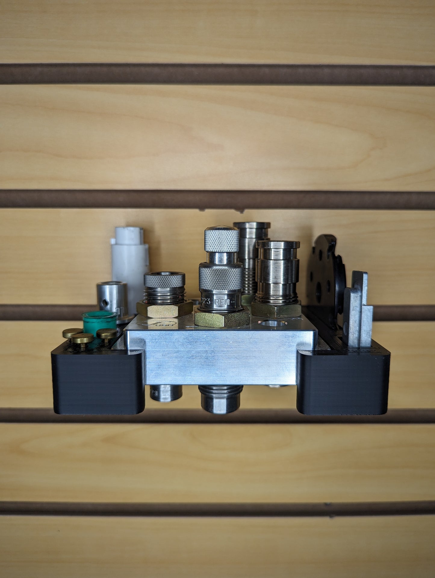 Dillon XL 650 / 750 Toolhead Mount - Slatwall | Reloading Holder Storage Rack