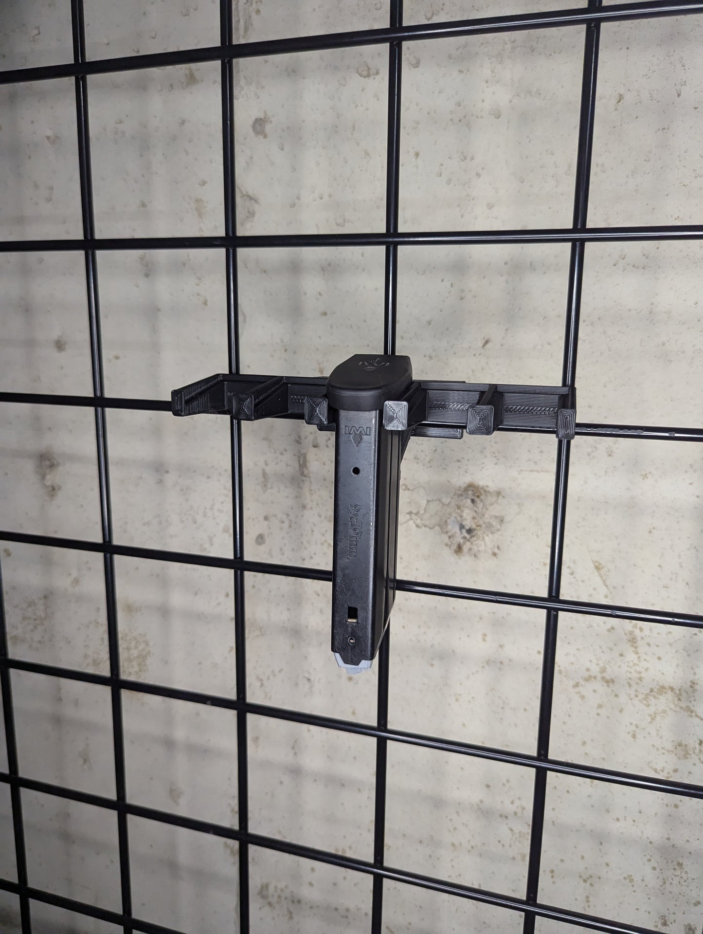 Mount for IWI Masada Mags - Gridwall | Magazine Holder Storage Rack