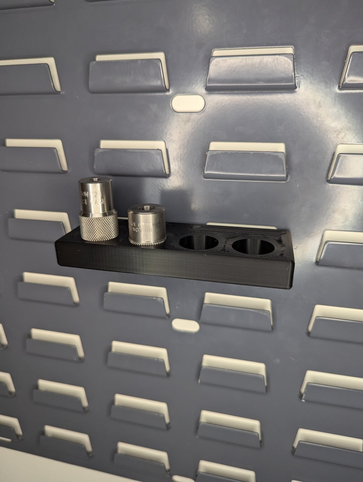 Dillon Case Gauge Mount - SecureIt / Akro-Mils | Reloading Holder Storage Rack